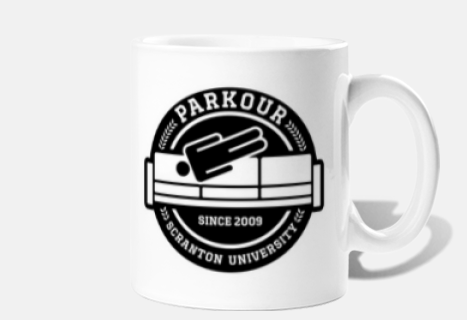 Parkour 2022 tazza verde tazza the office