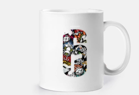 tazza rainbow sei difensori dell&#39;assedio