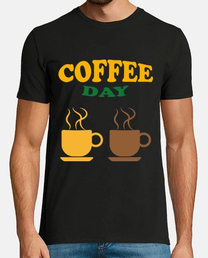 T-shirt tazzine da caffè