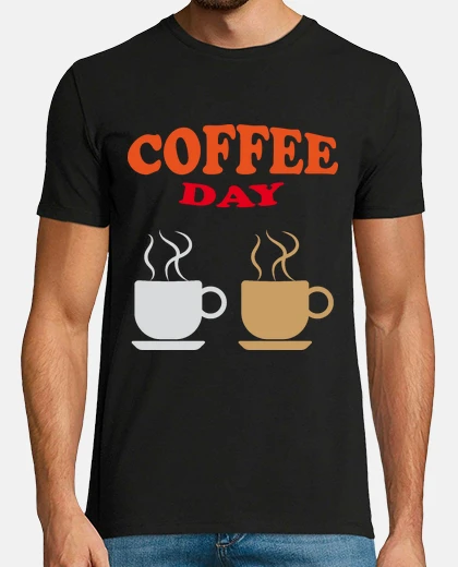T-shirt tazzine da caffè