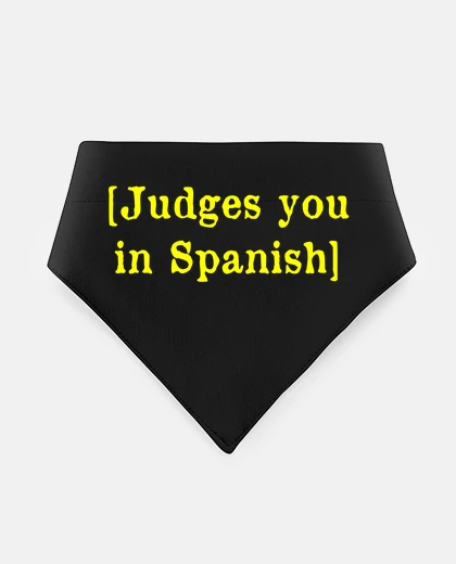 Mascotas te juge en espagnol