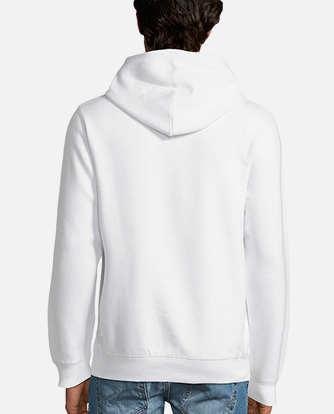 Sudadera de hombre marca Nativo gris y blanco