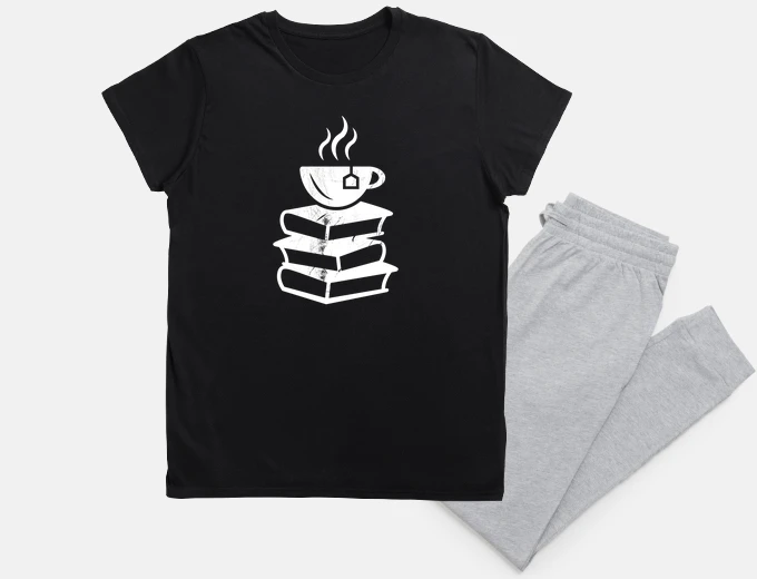 Pyjama tea and books tealover gift