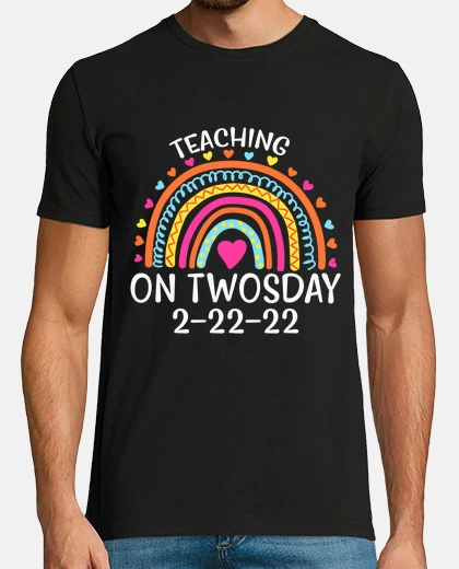 T-shirt Teaching on Twosday NB 25758