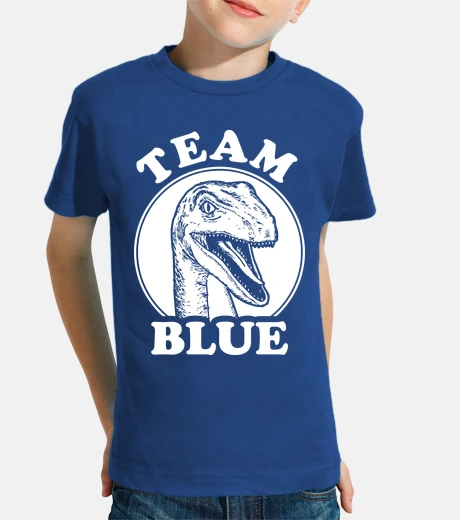 Children's team blue velociraptor