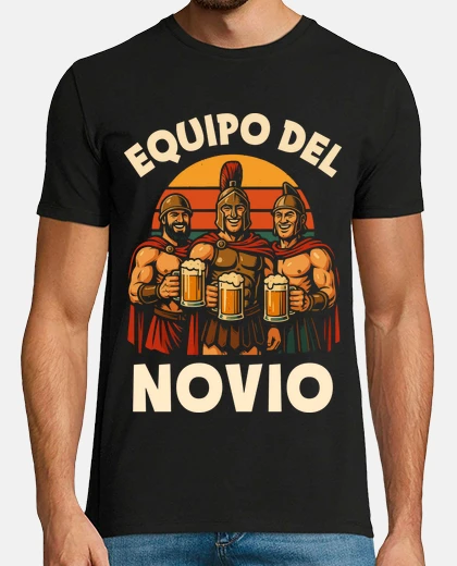 team dello sposo amici spartani