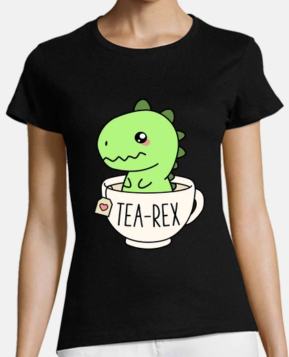 Tee-shirt tearex mignon trex dinosaure kawaii drôle dino jeu de mots