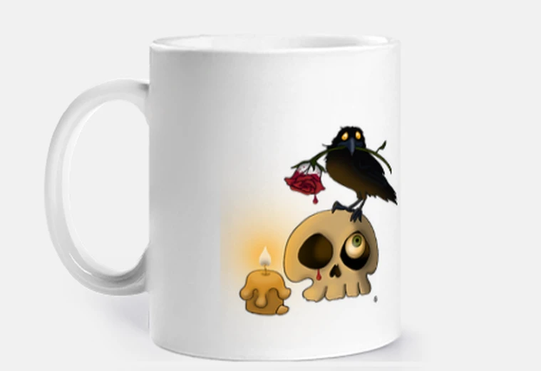 Cup tears of blood