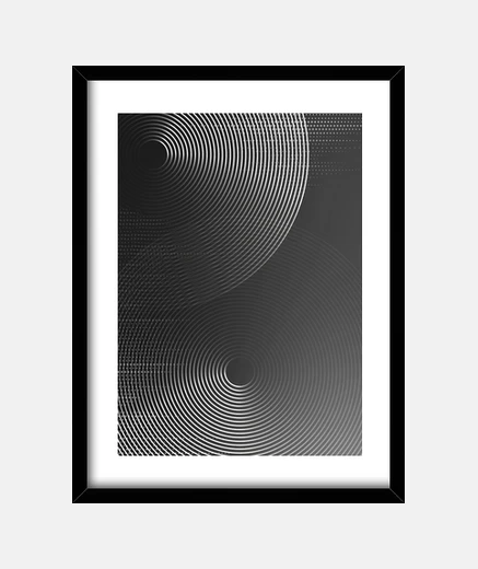Framed Tech Circles