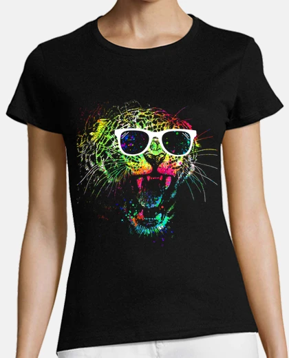 T-shirt technicolor jagaur