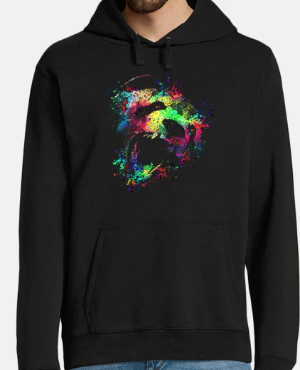 Hoodie Technicolor Panda