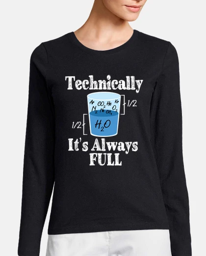 Tee-shirt techniquement, c&#39;est toujours une blague entièrement scientifique