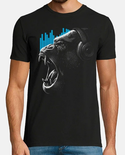 Camiseta Techno gorila