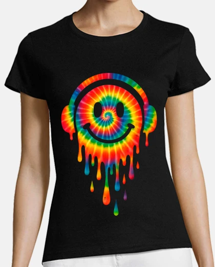 T-shirt techno house dj smile yf ace rave