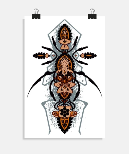 Poster TECHNO INSECT