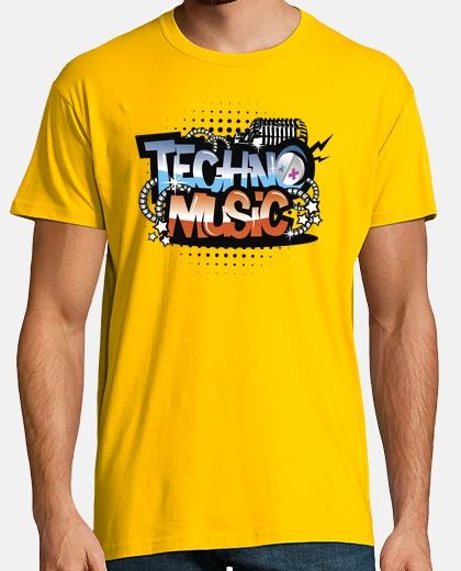 Camiseta Techno Music