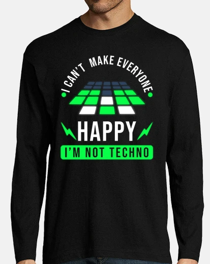 Tee-shirt techno musique electro rivière