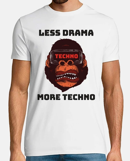 Tee-shirt techno singe rave dj electro festival