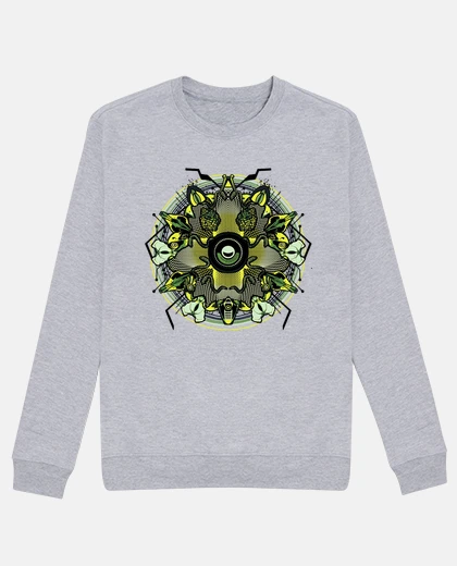 Hoodie techno spiral