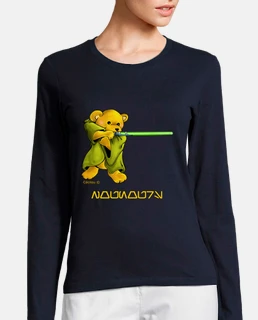 teddy bear auberesh woman - long sleeve t-shrit