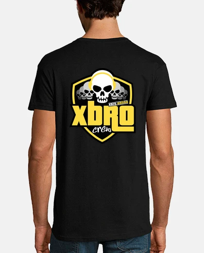 Tee-shirt Tee-Shirt avec Emblème Xbro crew officiel 2023 - Dos