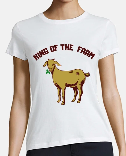 Tee-shirt tee shirt chèvre