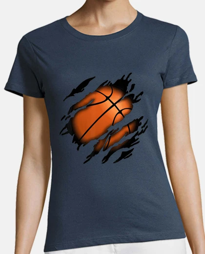 Tee-shirt tee-shirt déchiré balle basket-ball basket-ball sport nba panier