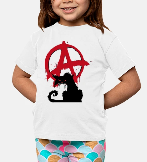 Vêtements Tee-Shirt Enfant - Anarchist Cat