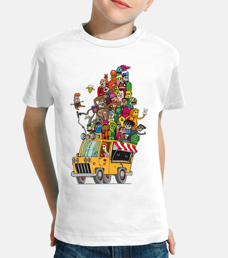 Vêtements Tee shirt enfant, manche courte, blanc