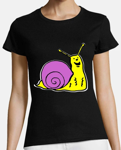 Tee-shirt Tee shirt Escargot rigolo