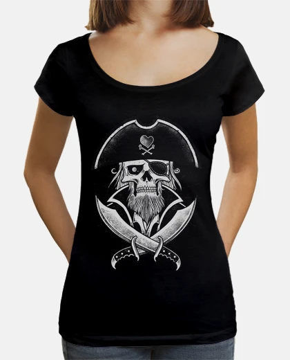 Tee-shirt Tee-Shirt Femme - Capt Pirate