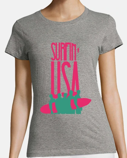 Tee-shirt tee-shirt femme - surf usa