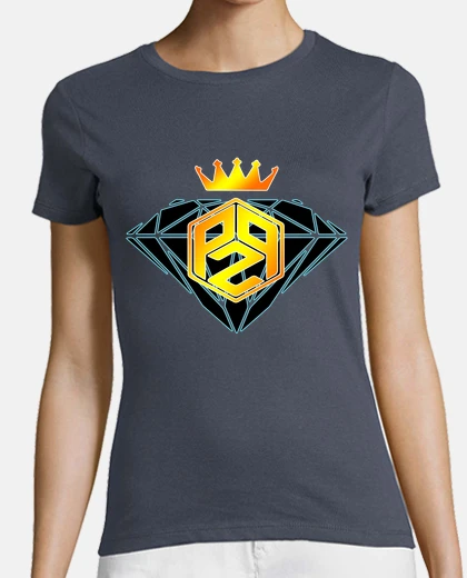 Tee-shirt Tee shirt femme, gris obscur, qualité supérieure