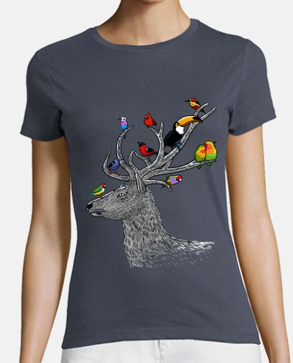 Tee-shirt Tee shirt femme, gris obscur, qualité supérieure