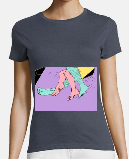 Tee-shirt Tee shirt femme, gris obscur, qualité supérieure