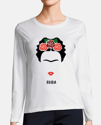 Tee-shirt Tee shirt femme, manche longue, blanc