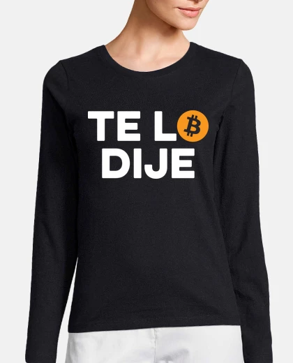 Tee-shirt Tee shirt femme, manche longue, noir