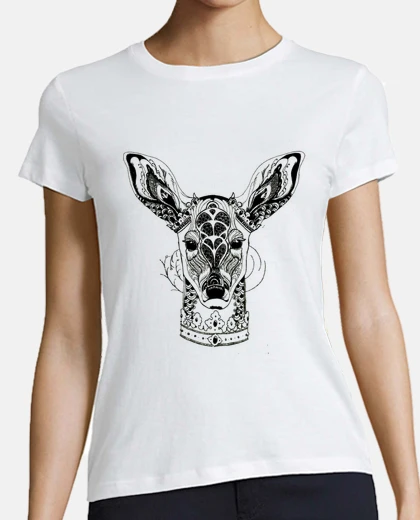 Tee-shirt Tee shirt femme, style baseball, blanc et bleu marine