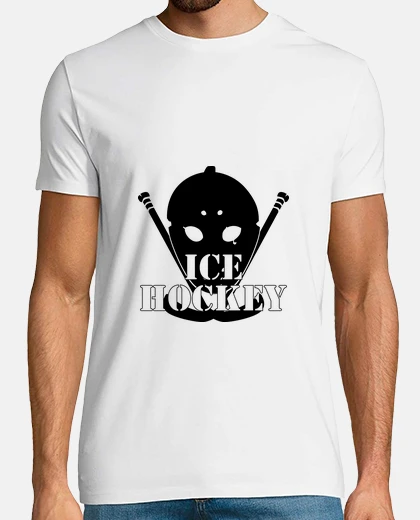 Tee-shirt Tee shirt Hockey homme, blanc, qualité supérieure