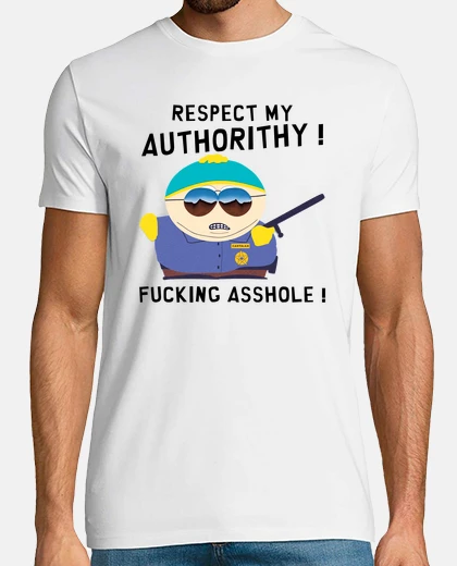 Tee-shirt Tee-Shirt Homme - Cartman Respect My Authorithy