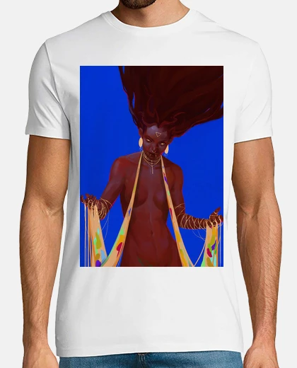 Tee-shirt Tee shirt Homme, Blanc - Red Goddess