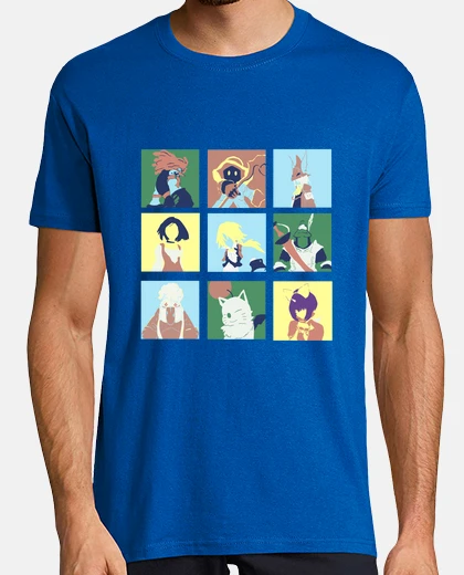 Tee-shirt Tee shirt homme, bleu royal, qualité supérieure