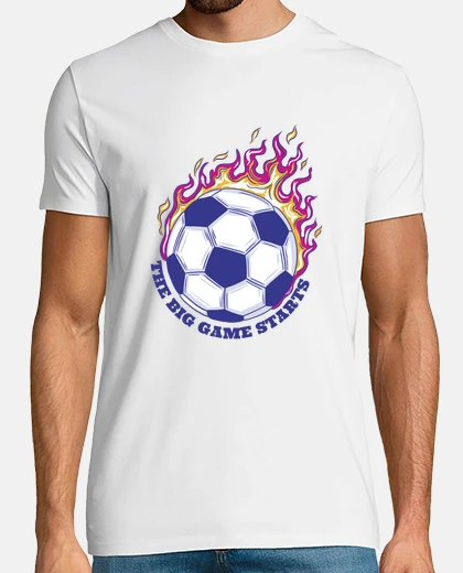 Tee-shirt tee shirt homme coupe du monde de foot au qatar va bientôt commencer je supporte mon équipe