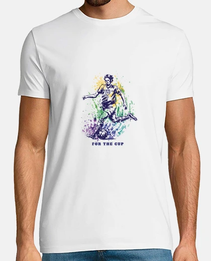 Tee-shirt tee shirt homme coupe du monde de football,allez les bl