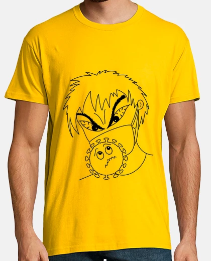 Tee-shirt Tee shirt homme, jaune citron, qualité supérieure