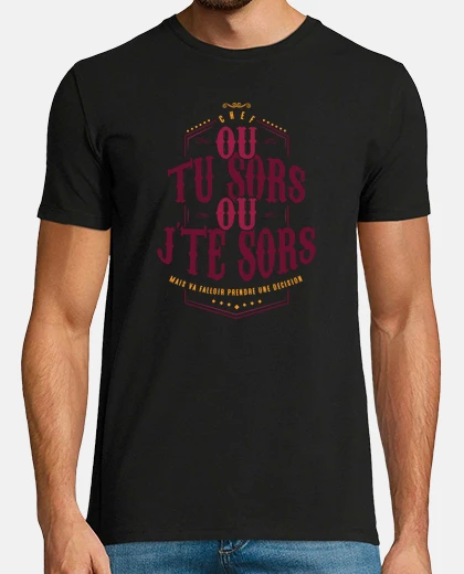 Tee-shirt Tee shirt homme, noir, qualité supérieure