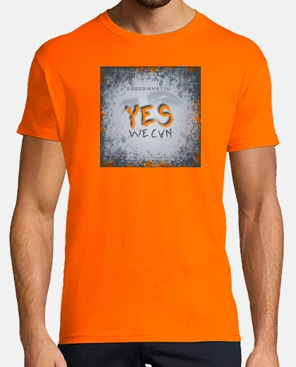 Tee-shirt Tee shirt homme, orange, qualité supérieure