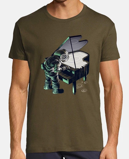 Tee-shirt Tee shirt homme, vert militaire, qualité supérieure