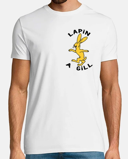 Tee-shirt Tee shirt humour Lapin agile