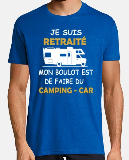 Tee-shirt Tee shirt je suis retraite mon boulot e